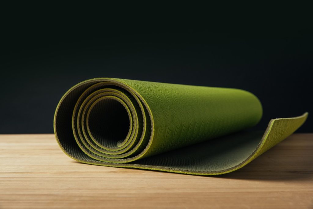 How to make yoga mat sticky
