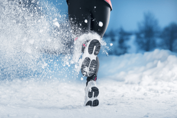 how do runners train in the winter