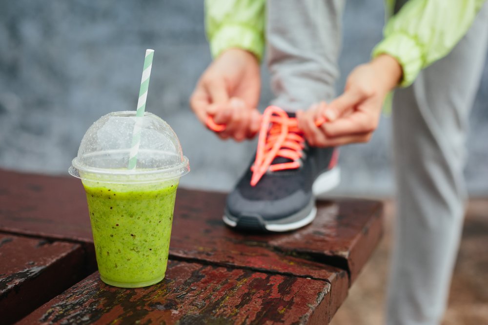 Should you drink a smoothie before a run?