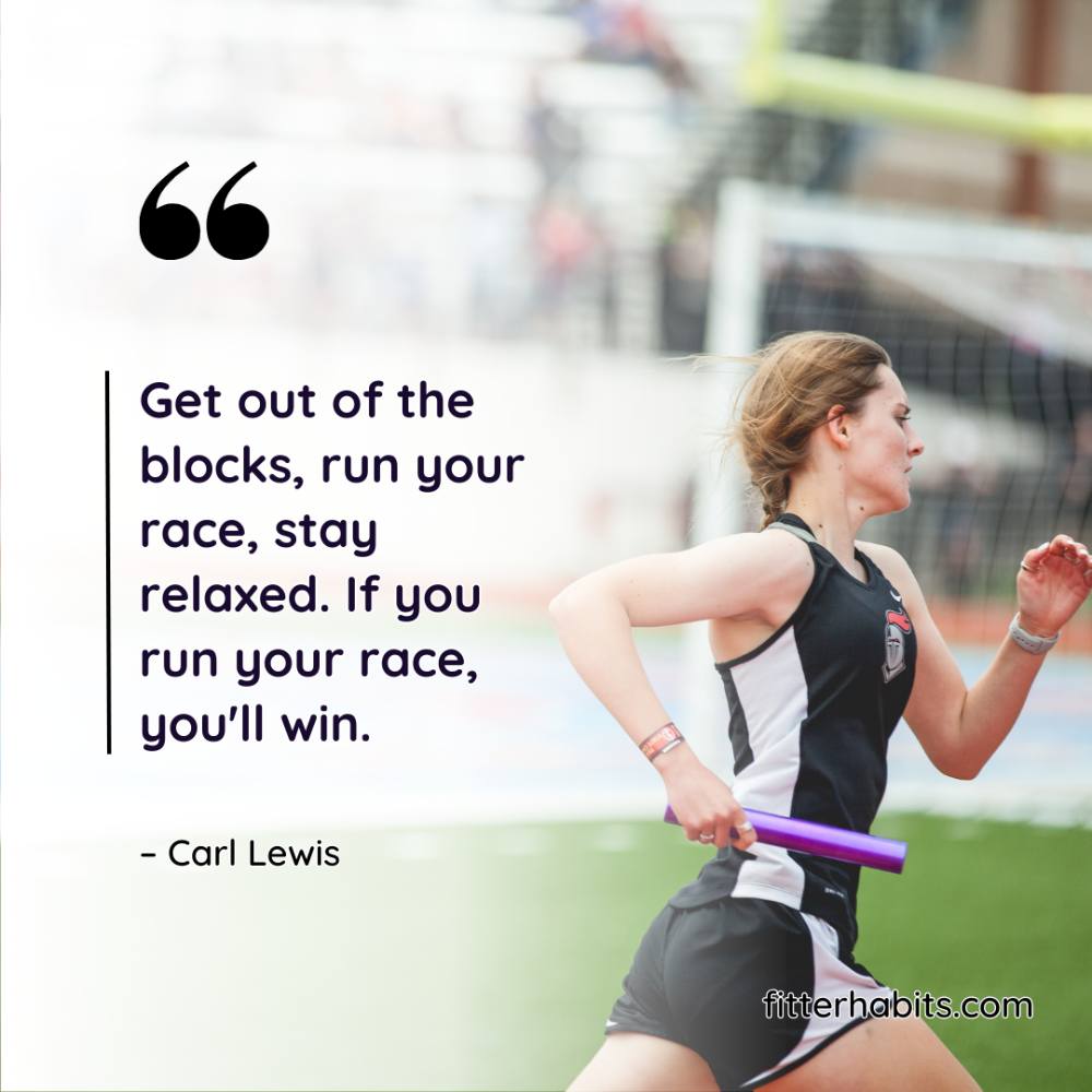 Good luck running quotes