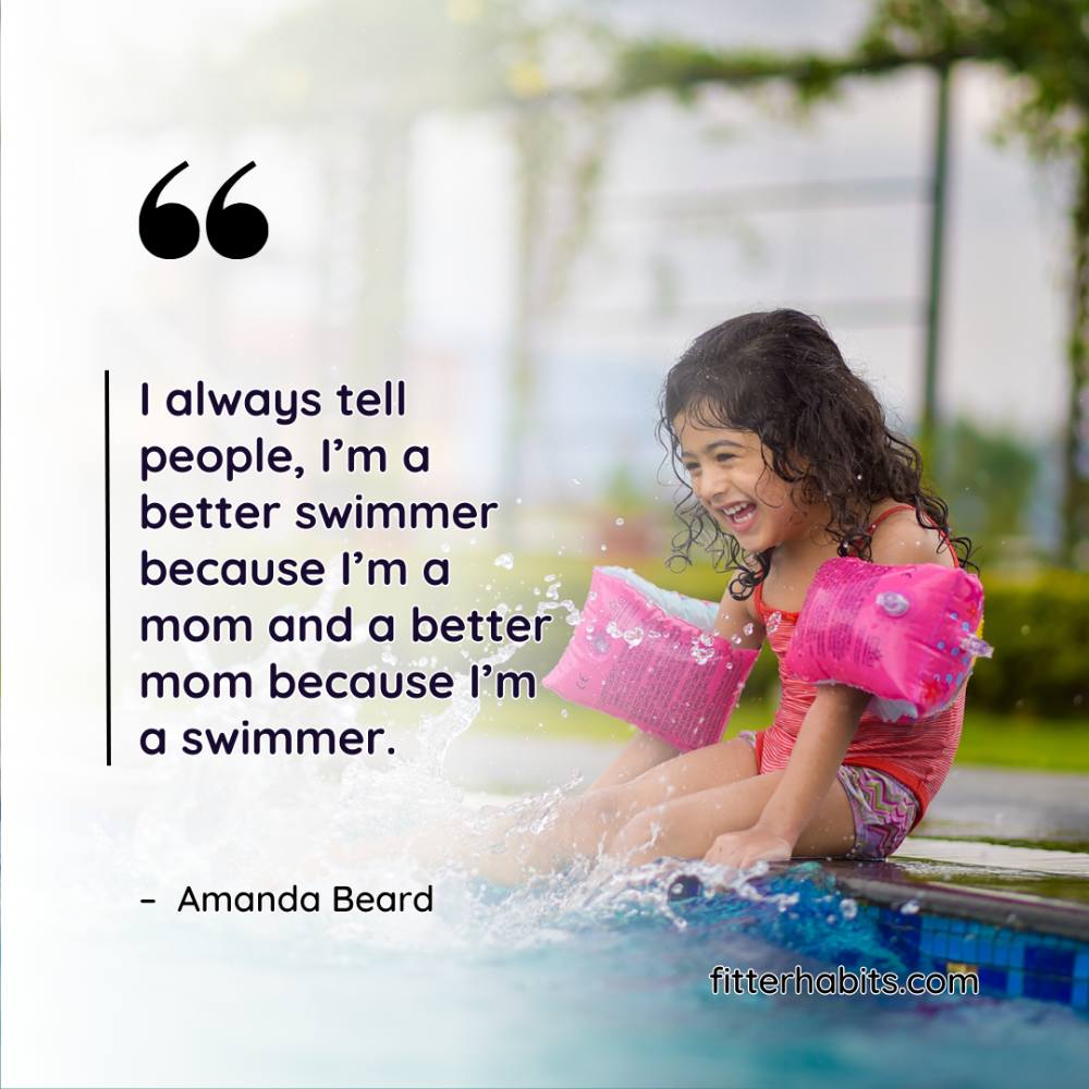 Swimming quotes about parents