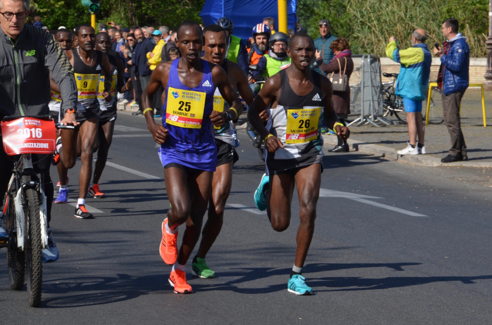 Famous Ethiopian marathon runners